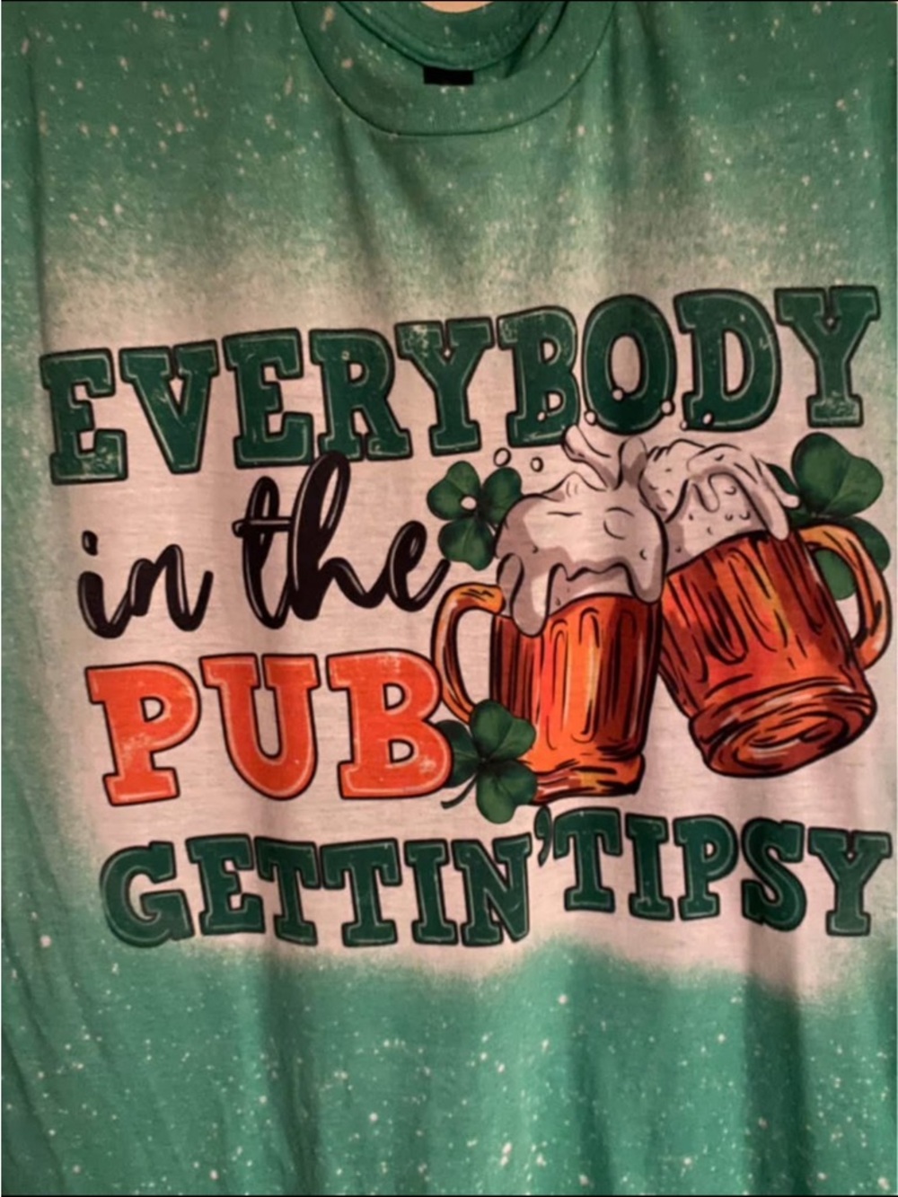 Gildan Green St. Patrick's Day 'Everybody in the Pub Gettin' Tipsy' Graphic Tee